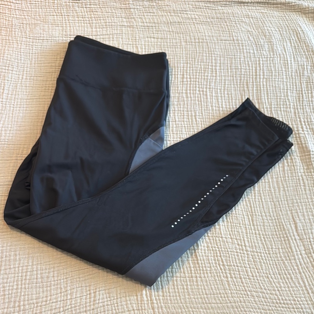 Black and Gray Leggings
